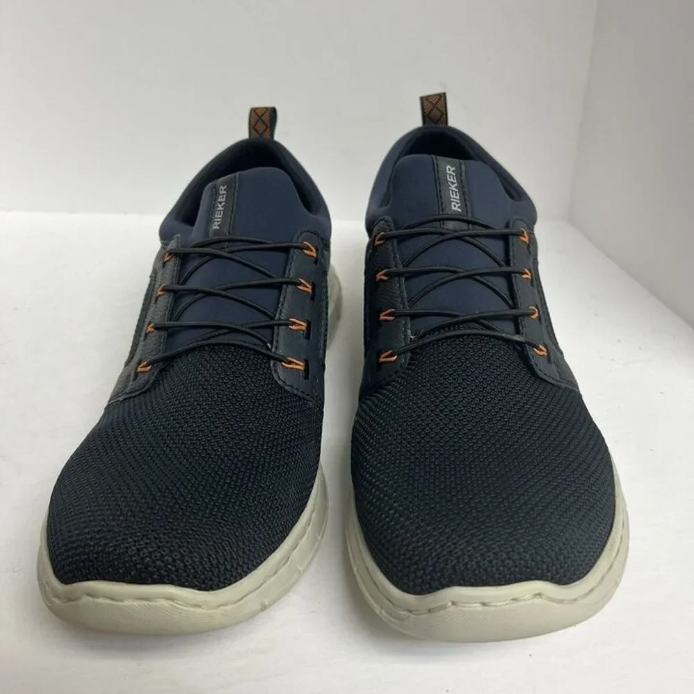 Rieker Mens Timo 96 Sneaker Navy Size EU45 M US11.5-12